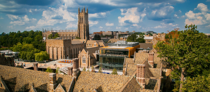 Khuôn viên Đại học Duke. Ảnh: Duke University Fanpage