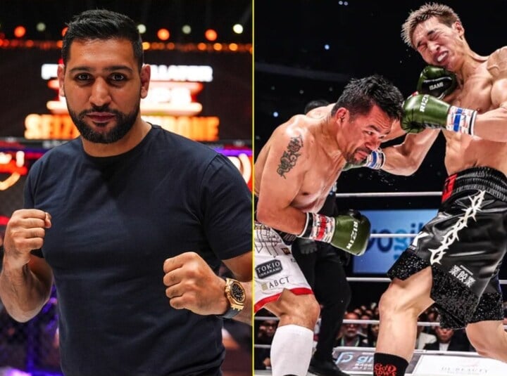 Amir Khan muốn thượng đài với Manny Pacquiao