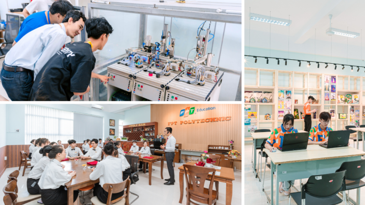 FPT Polytechnic đang tiếp tục thực hiện kế hoạch nâng cấp cơ sở vật chất với trang thiết bị hiện đại phục vụ hoạt động thực hành của sinh viên.