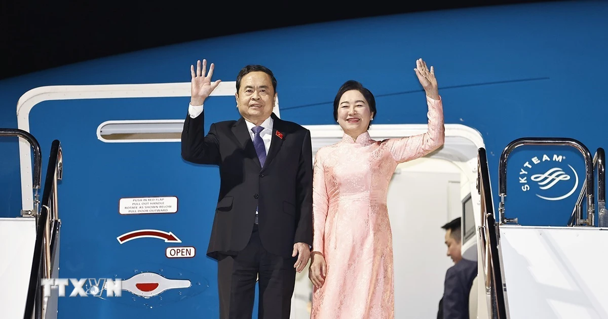 Visite officielle du président de l'Assemblée nationale, Tran Thanh Man, et de son épouse au Japon