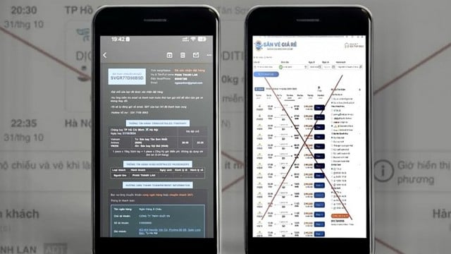 Cảnh báo giả mạo bán vé máy bay Tết Ất Tỵ 2025 để lừa đảo