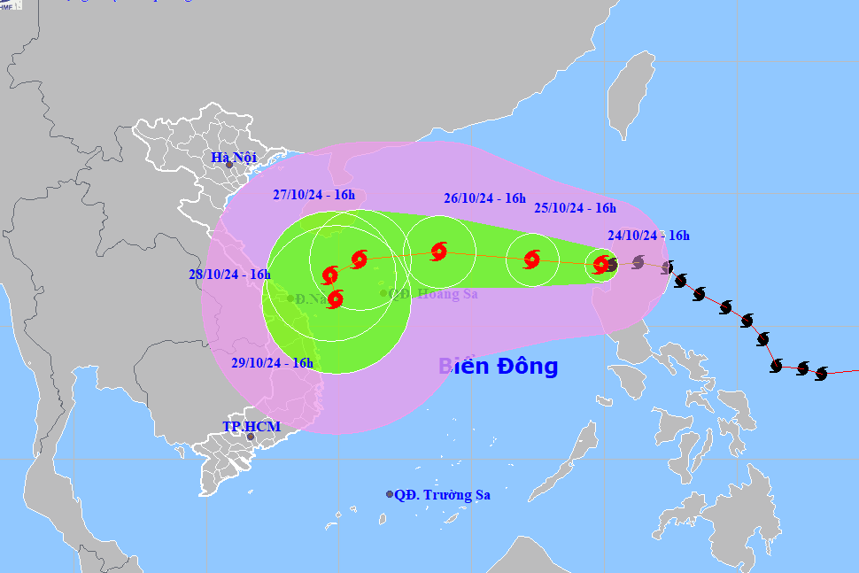 Thủ tướng yêu cầu chủ động ứng phó bão số 6