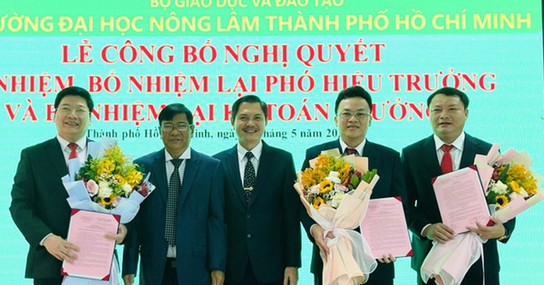 Trường ĐH Nông lâm TP.HCM bổ nhiệm thêm 1 phó hiệu trưởng