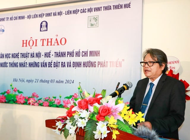 Hà Nội, Huế và TP Hồ Chí Minh chung tay sáng tạo phát triển văn học nghệ thuật nước nhà  - Ảnh 2.