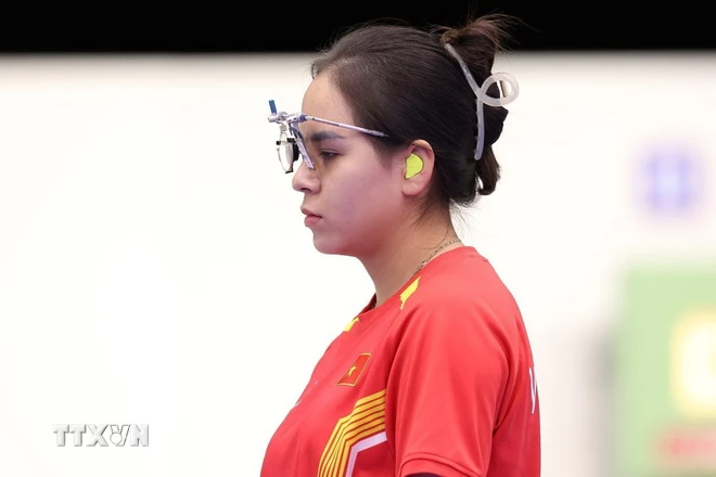 Shooter Trinh Thu Vinh regrettably missed out on a medal at the 2024 Paris Olympics