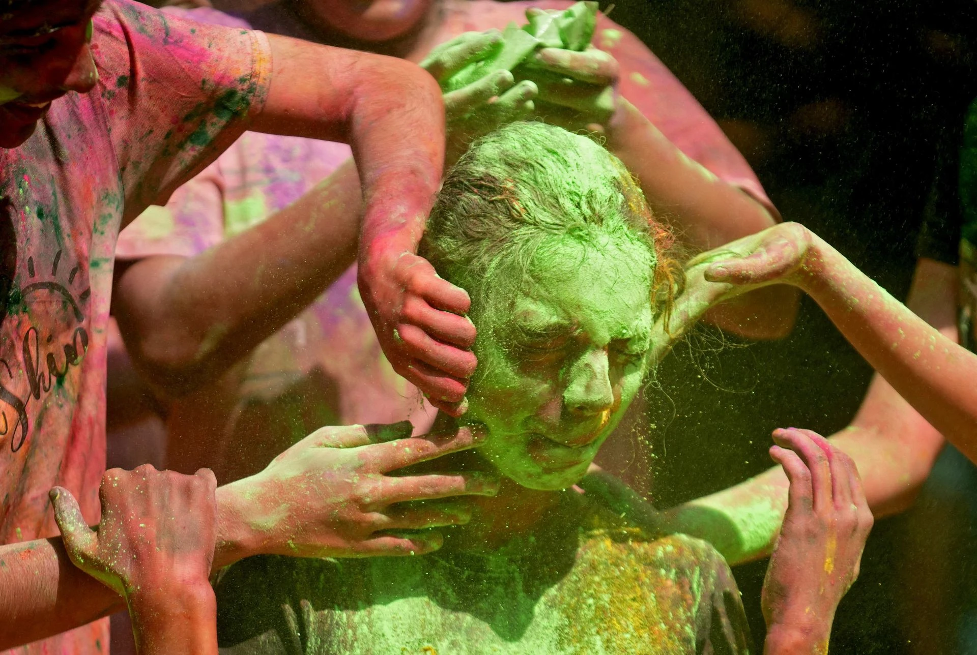 [Ảnh] Lễ hội Holi rực rỡ sắc màu của người Hindu ảnh 5