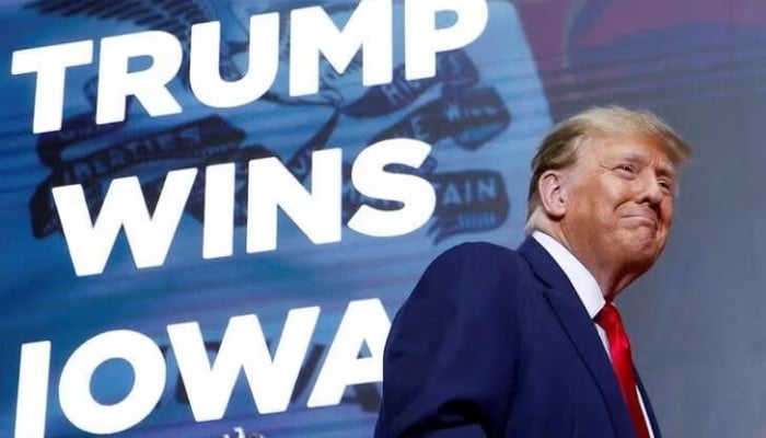 Trump gana los caucus de Iowa