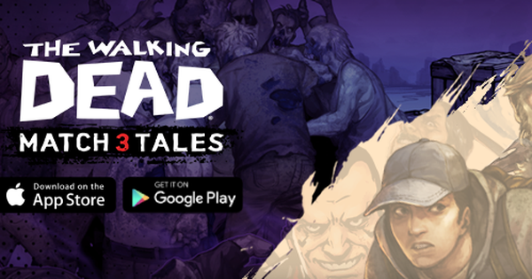 Lancement officiel mondial du jeu de réflexion The Walking Dead Match 3 Tales