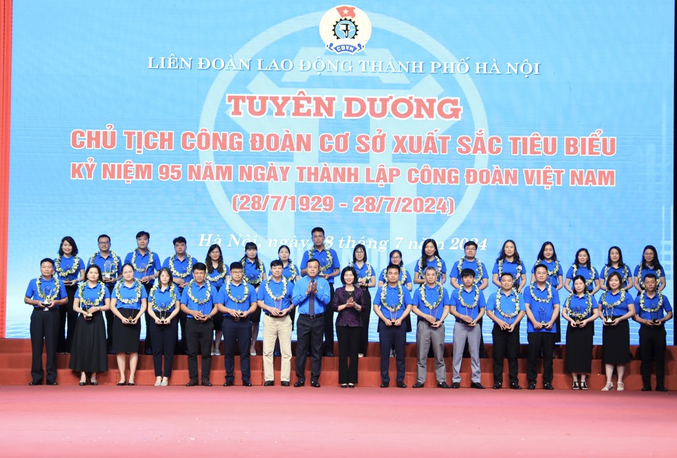 Hanoi Trade Union focuses on building a team of Trade Union officials to improve the effectiveness of the Trade Union organization.