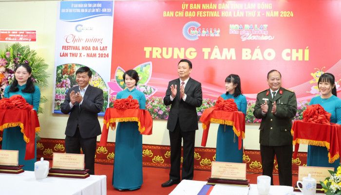 បើកមជ្ឈមណ្ឌលសារព័ត៌មាន ពិធីបុណ្យផ្កា ដាឡាត់ ឆ្នាំ ២០២៤