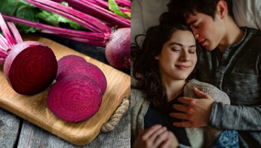 La remolacha ayuda a aumentar el deseo sexual. Fuente de la fotografía: Adobe Stock