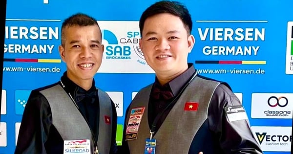 Người hùng Bao Phương Vinh cùng Trần Quyết Chiến ghi dấu mốc lịch sử cho billiards Việt Nam