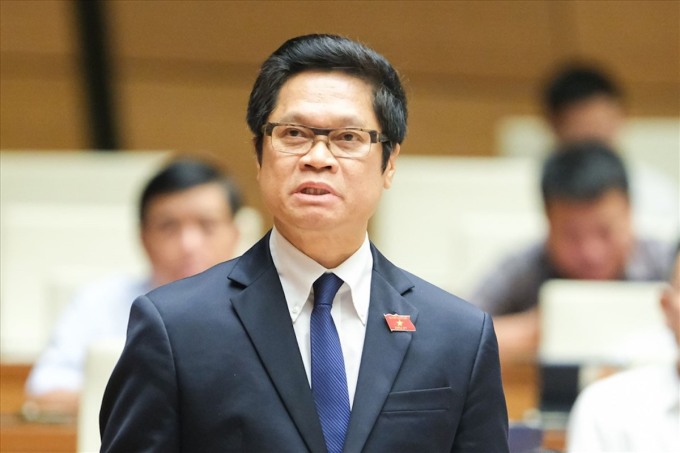Ông Vũ Tiến Lộc, Chủ tịch Trung tâm trọng tài Việt Nam. Ảnh: Hoàng Phong