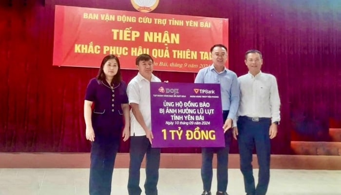 TPBank công bố gói hỗ trợ 2.000 tỷ đồng cho khách hàng bị ảnh hưởng bởi bão, lũ