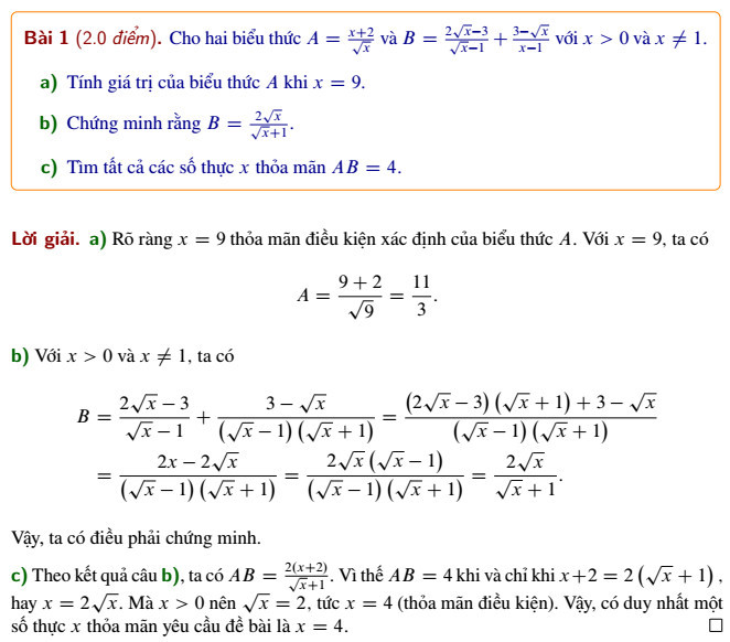 Answers to 10th grade math exam questions for public schools in Hanoi