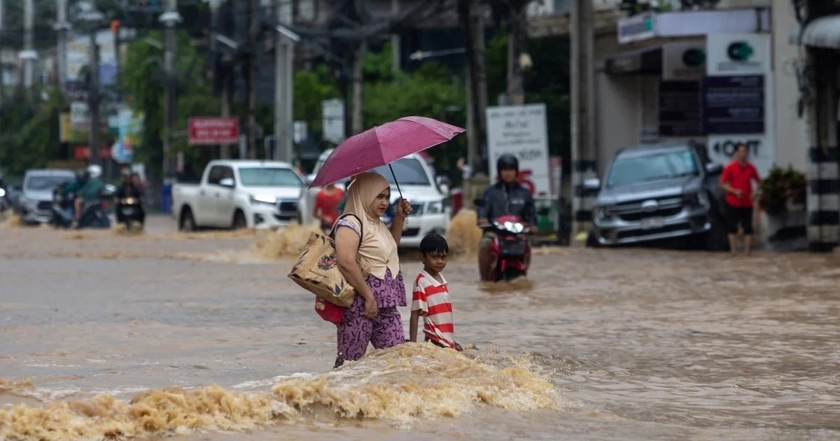 Thái Lan cảnh báo lũ ở 11 tỉnh