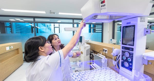 Close-up of Hanoi's first children's hospital just inaugurated