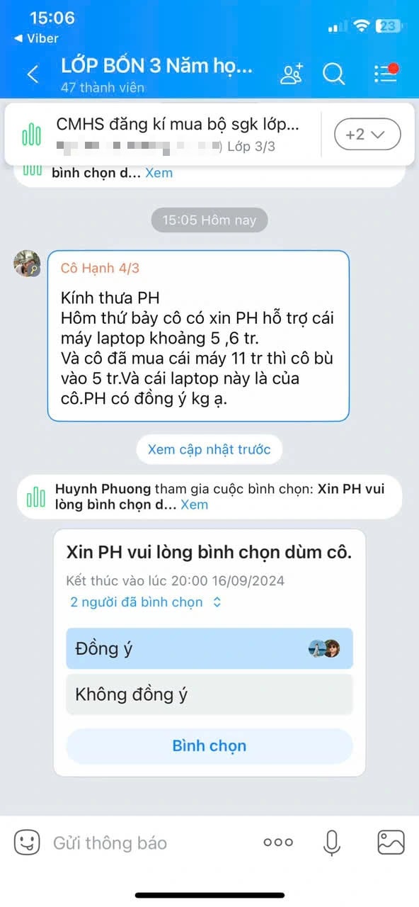 Tạm ngưng bố trí đứng lớp với giáo viên 'xin hỗ trợ cái laptop'- Ảnh 3.