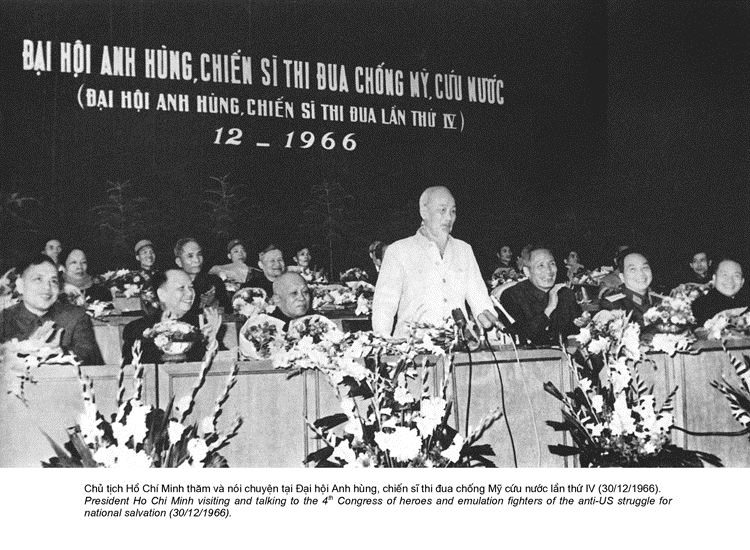 President Ho Chi Minh with the mission of leading the country to victory