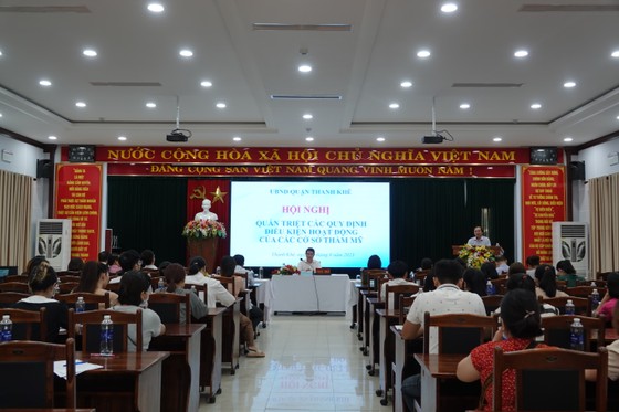 Reforzando la gestión de los centros de belleza en Da Nang (foto 4)