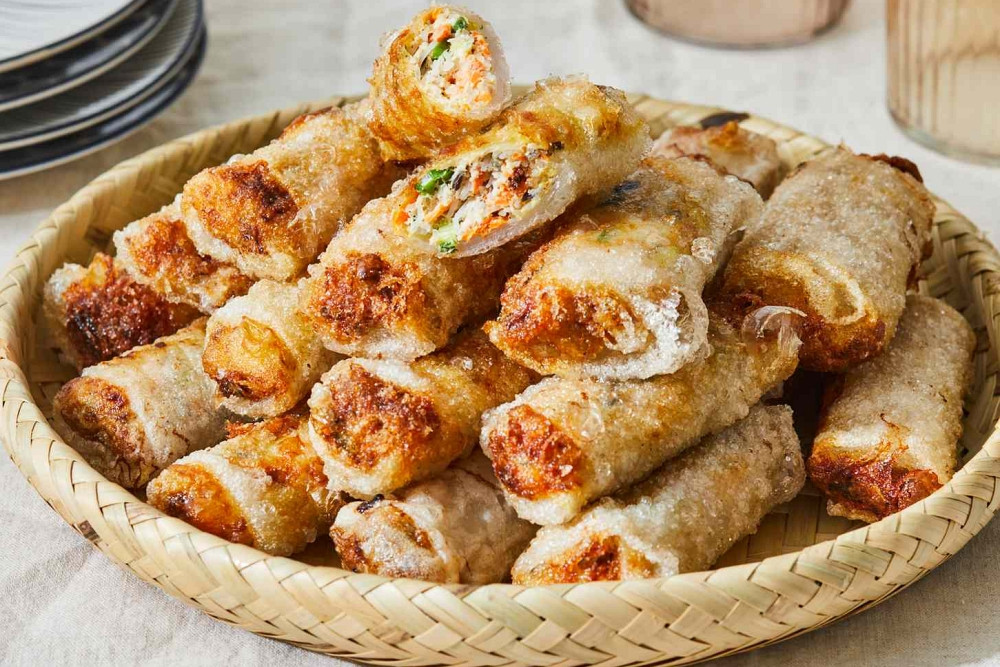 Vietnamese fried spring rolls are among the best shrimp dishes in the world.