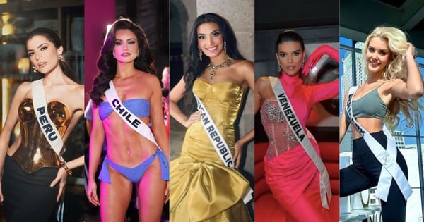 Top 7 ứng viên sáng giá nhất chung kết Miss Universe 2024