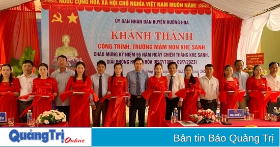 Khánh thành Trường Mầm non Khe Sanh