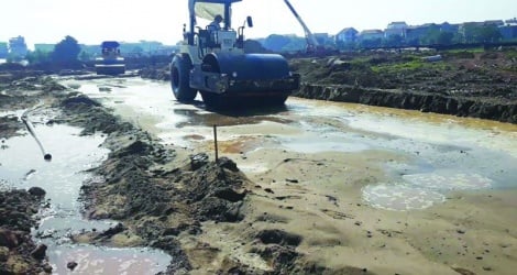 Manejo de la propuesta de Geleximco para resolver la escasez de arena para el transporte