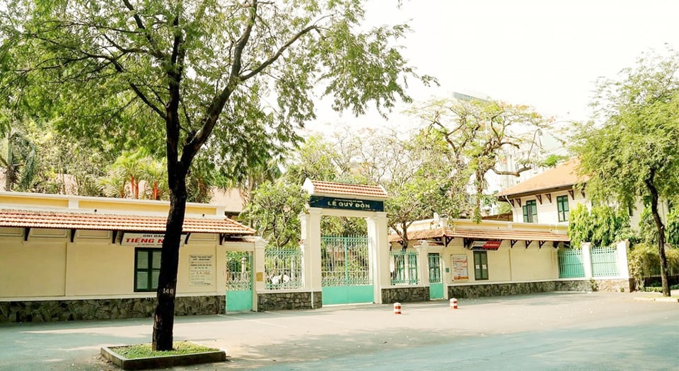 Le Quy Don High School, Bezirk 3, Ho-Chi-Minh-Stadt.