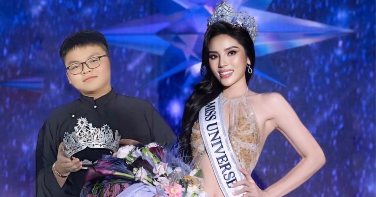 Nam sinh 13 tuổi đứng sau thiết kế vương miện Miss Universe Vietnam 2024