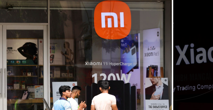 Afuera de una tienda Xiaomi en Mumbai, India, el 11 de mayo de 2022. Foto: Reuters