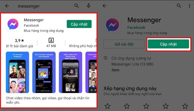 So aktualisieren Sie Gedanken zum neuen Feature von Messenger, Bild 1