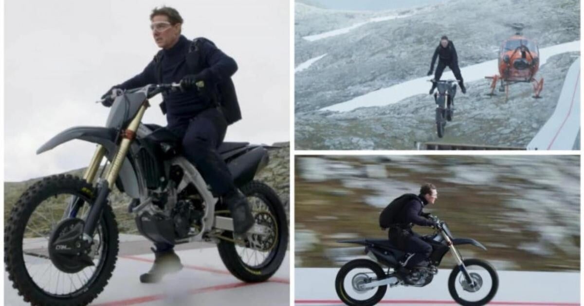 Tom Cruise reveals the secret behind the motorcycle crash scene