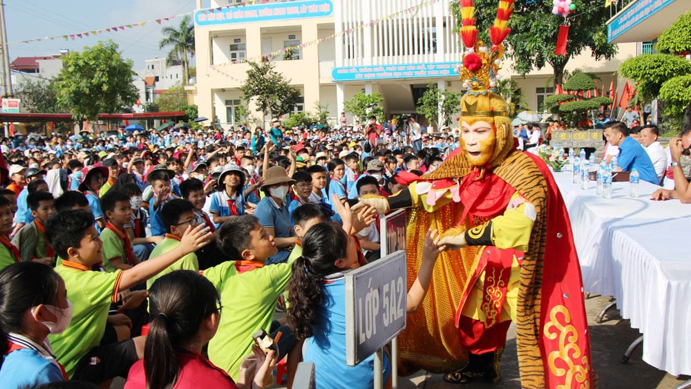 Bắc Giang, giáo dục, ngày hội học sinh tiểu học, Lục Nam