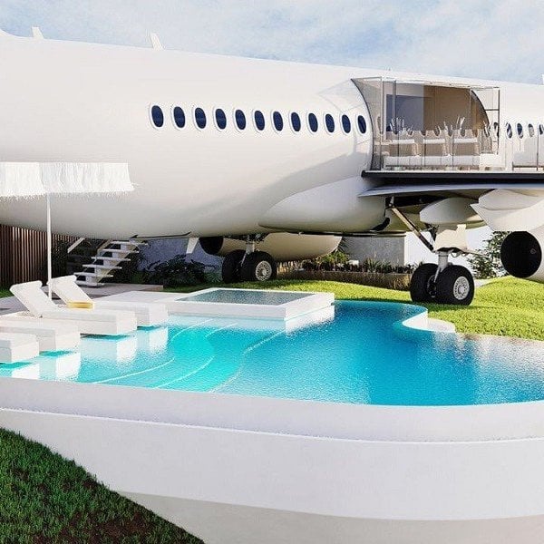 Turn old planes into villas to attract tourists