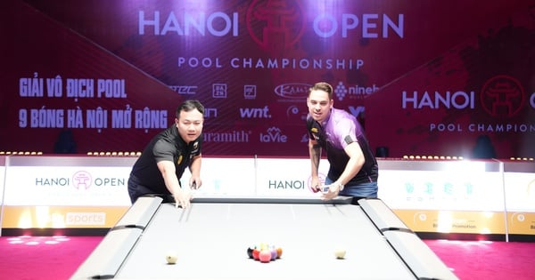 128 cơ thủ hàng đầu thế giới hội tụ ở giải Hanoi Open Pool Championship