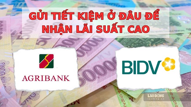 Ensemble complet des taux d'intérêt de BIDV et Agribank à fin décembre