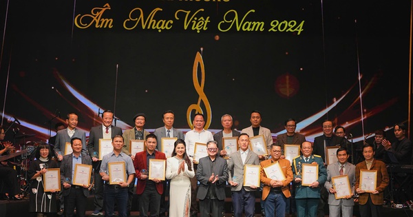 76 works honored at the 2024 Vietnam Music Awards ceremony