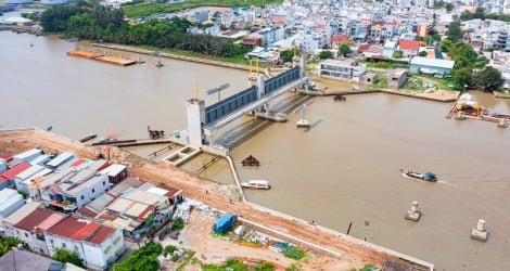 Ho-Chi-Minh-Stadt legt dem Premierminister einen Plan zur Beseitigung von Hindernissen für das 10.000 Milliarden VND teure Hochwasserschutzprojekt vor