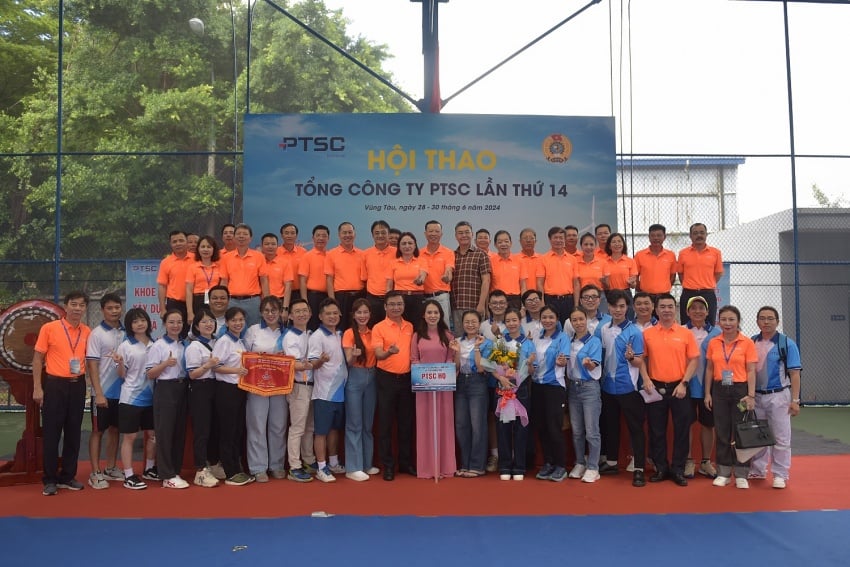 Tưng bừng khai mạc Hội thao PTSC năm 2024