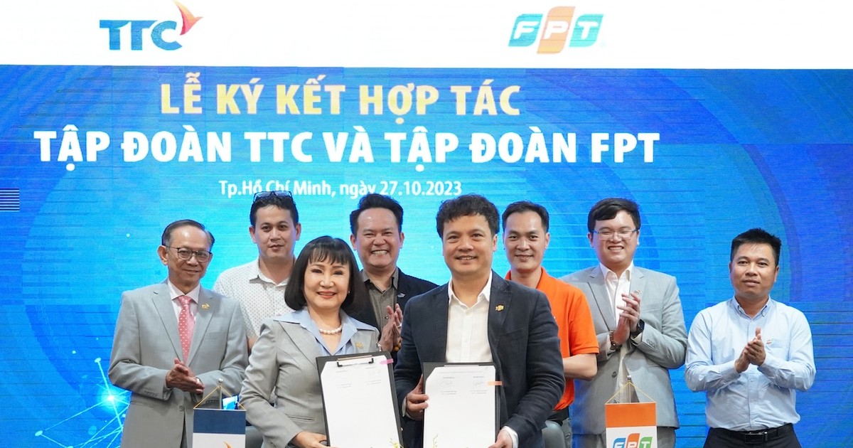 FPT và TTC chính thức trở thành đối tác chiến lược