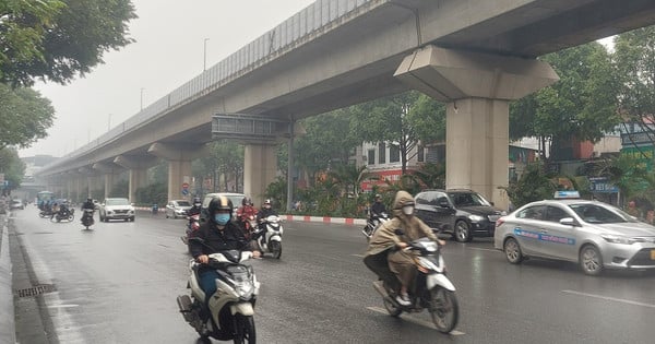 Heavy rain in the North, very heavy rain in some places