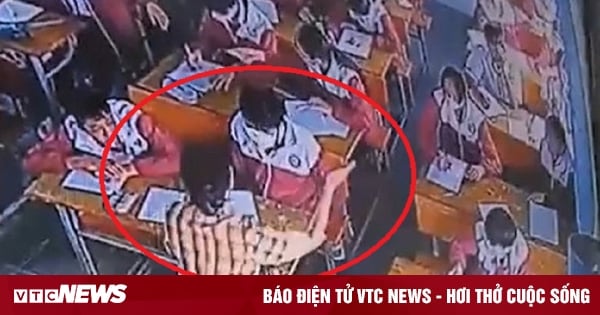 Female teacher slapped student in the face during test and was fined 3.7 million VND