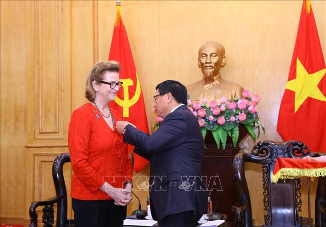 Continued cooperation and experience sharing between Ho Chi Minh National Academy of Politics and UNDP