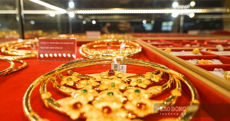 Cập nhật giá vàng trong nước chốt phiên 22.3.2024.  