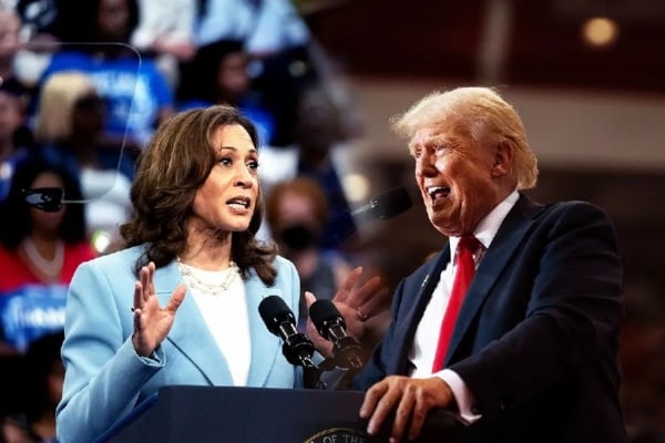 Ứng viên Kamala Harris đề nghị ông Donald Trump bật micro trong suốt cuộc tranh luận