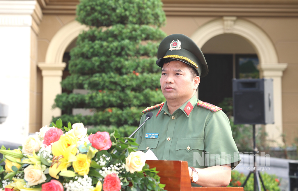 Công an tỉnh tổ chức ra quân đợt cao điểm tuần tra kiểm soát phòng ngừa đấu tranh xử lý các hành vi vi phạm pháp luật trên tuyến giao thông đường bộ