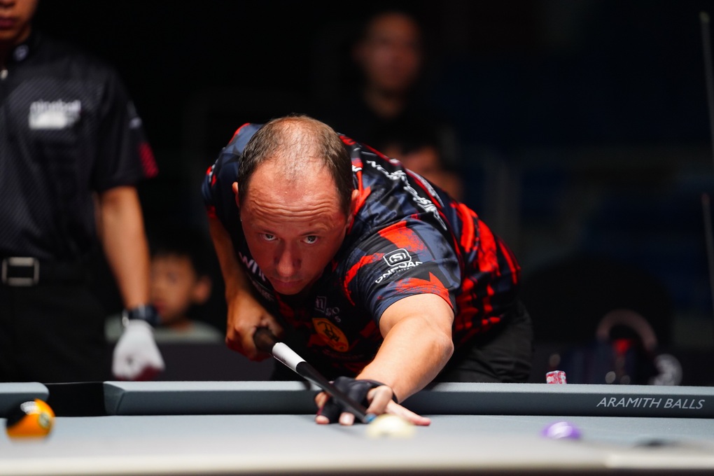 Shane Van Boening dừng bước sớm ở giải Hanoi Open Pool 2024 - 1