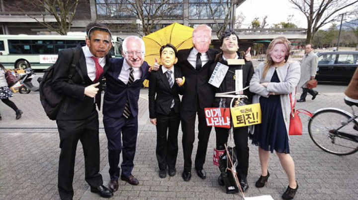 Die bizarre Abschlussfeier der Universität Kyoto wie ein Karneval - 3