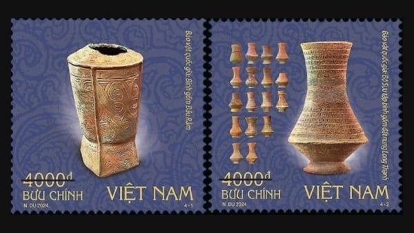 Promoting the unique value of ceramic treasures on stamps